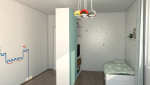 Kinderzimmer Bett